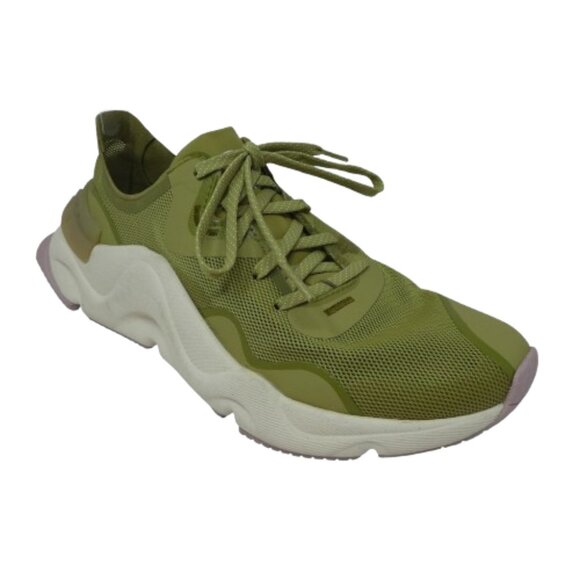 Sorel Kinetic RNEGD Float Olive Green Sneakers Womens 8 - Picture 1 of 12